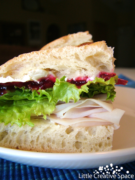 Cranberry Turkey Sandwich