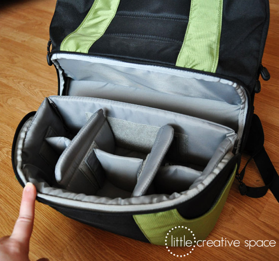 Lowepro CompuDaypack camera pocket